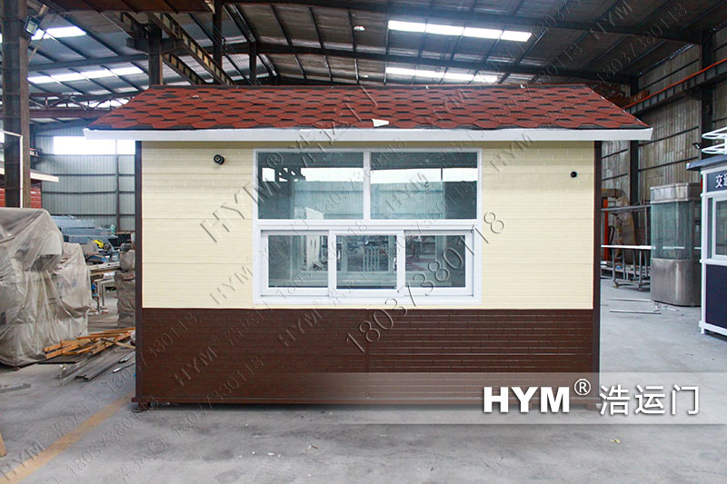 金屬雕花板崗亭